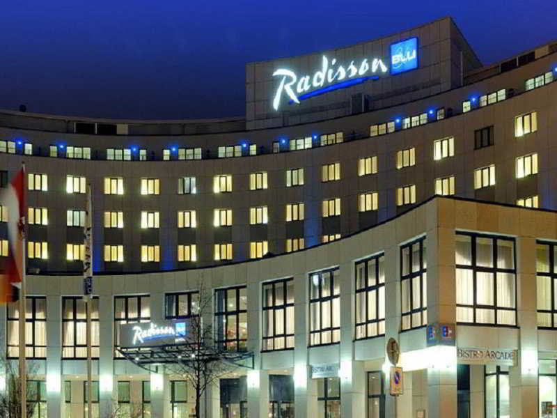 Radisson Blu Hotel Cottbus Buitenkant foto