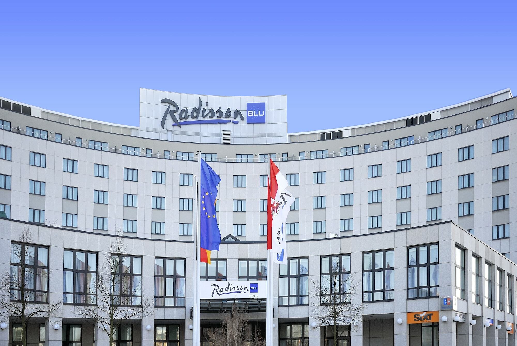 Radisson Blu Hotel Cottbus Buitenkant foto